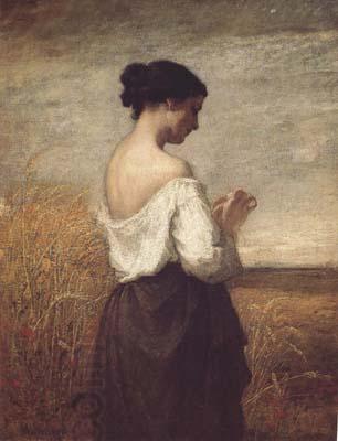 William Morris Hunt Peasant Girl (mk06)